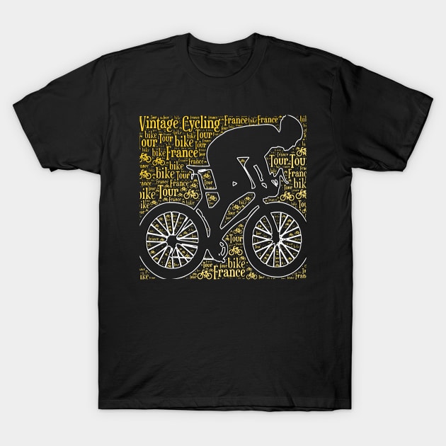 CICLISMO DE TOUR DE FRANCIA T-Shirt by vintagejoa